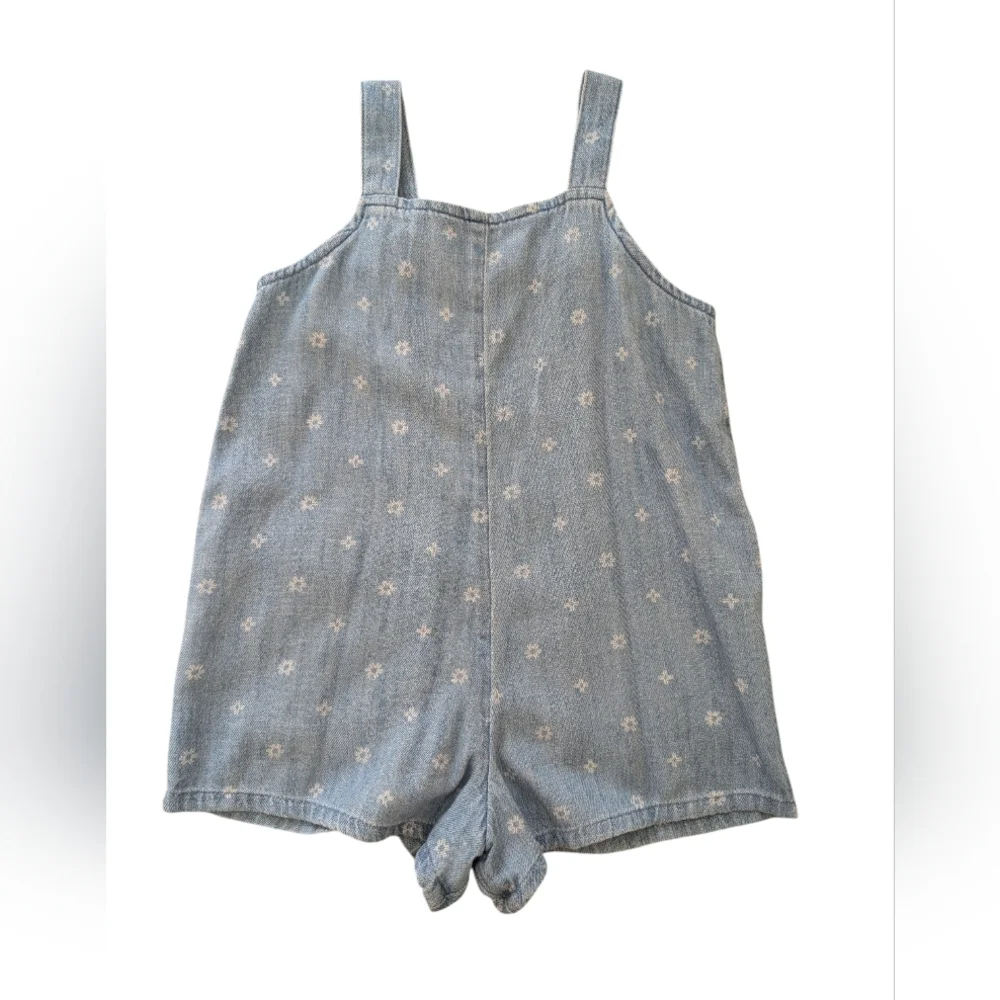 Old Navy Light Denim Girls Overalls 3T